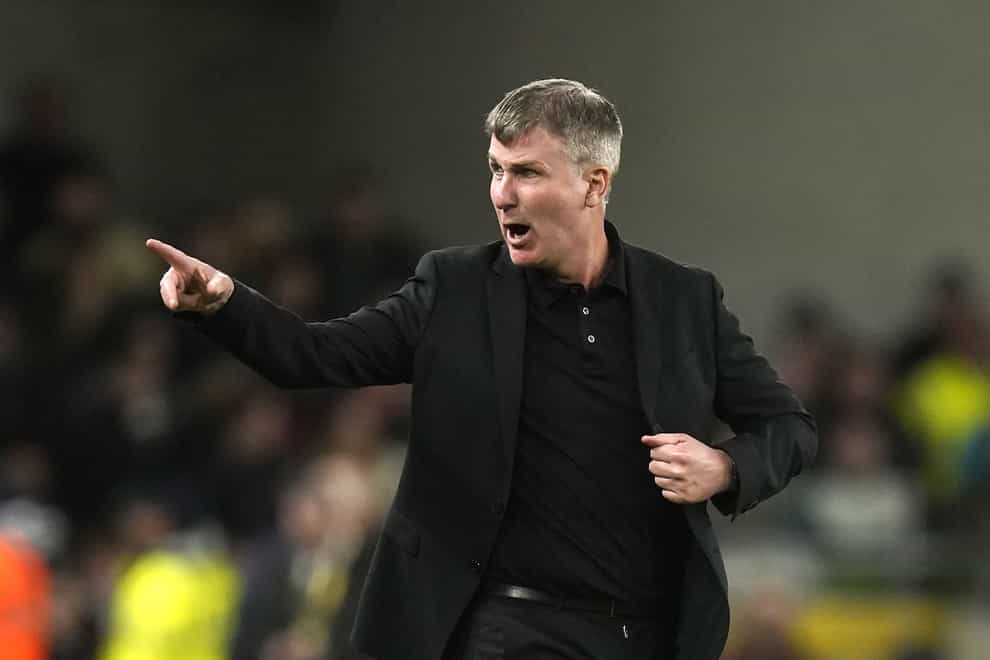 Republic of Ireland manager Stephen Kenny will not abandon his attacking philosophy ahead of the Euro 2024 qualifying campaign (Niall Carson/PA)
