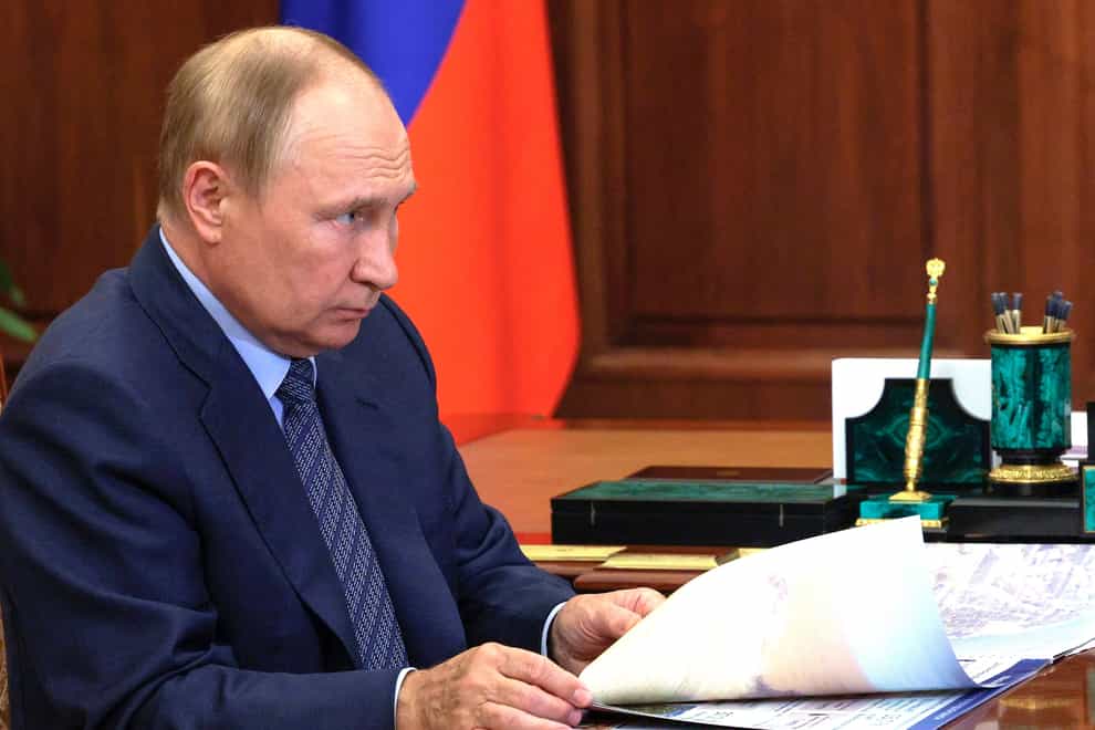 Russian President Vladimir Putin (Gavriil Grigorov, Sputnik, Kremlin Pool Photo via AP)