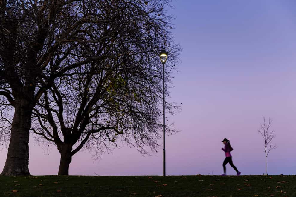 You may be too tired or not feel safe exercising at night (Alamy/PA)