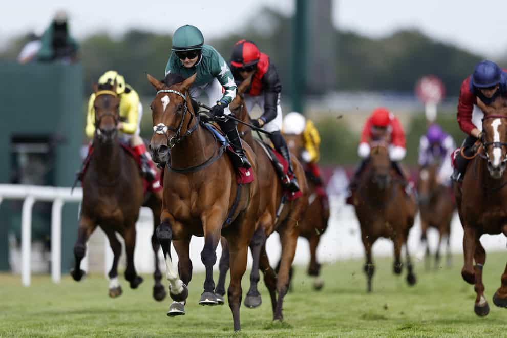 Nashwa, here winning the Nassau Stakes at Goodwood, bids for a third-straight Group One victory in the Prix de l’Opera (Steven Paston/PA)