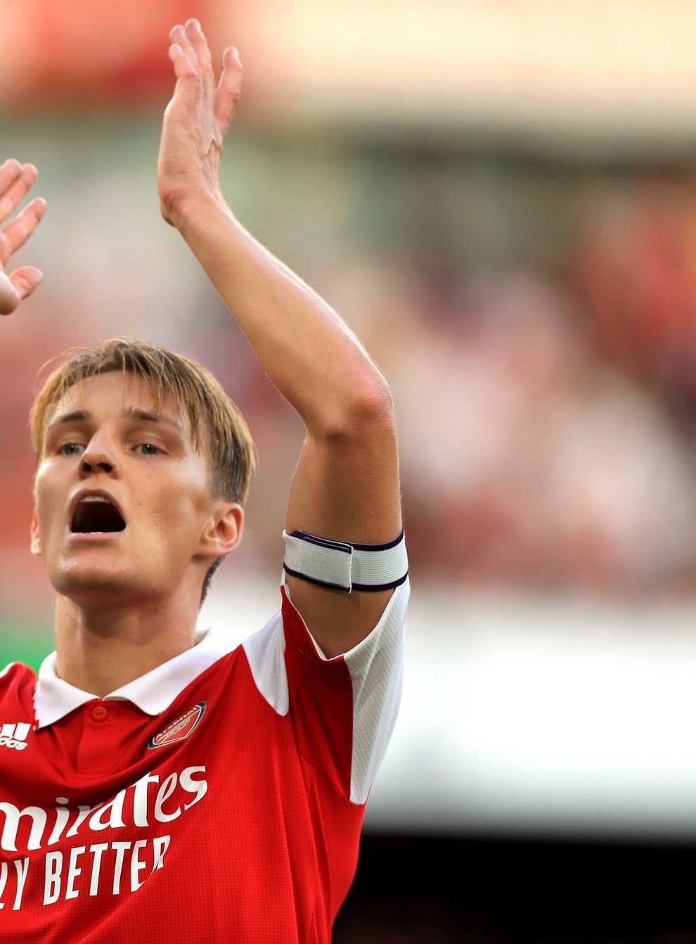 Arsenal’s Martin Odegaard is fit again (PA)