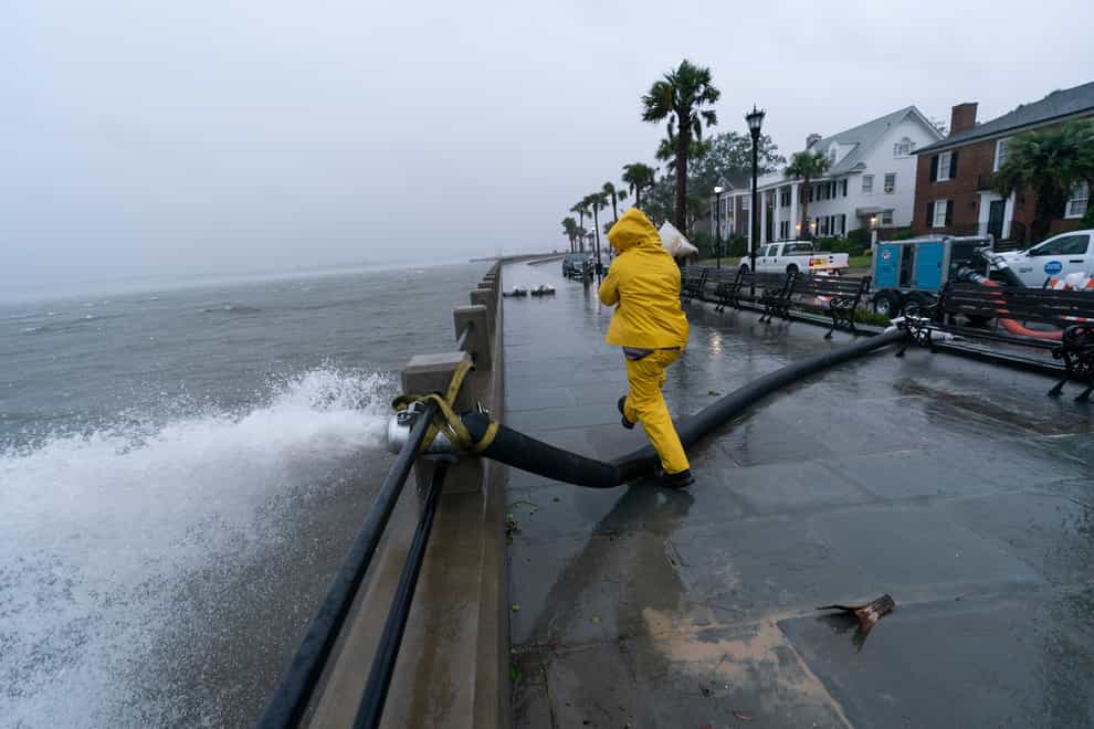 The effects of Hurricane Ian are felt in Charleston (Alex Brandon/AP)