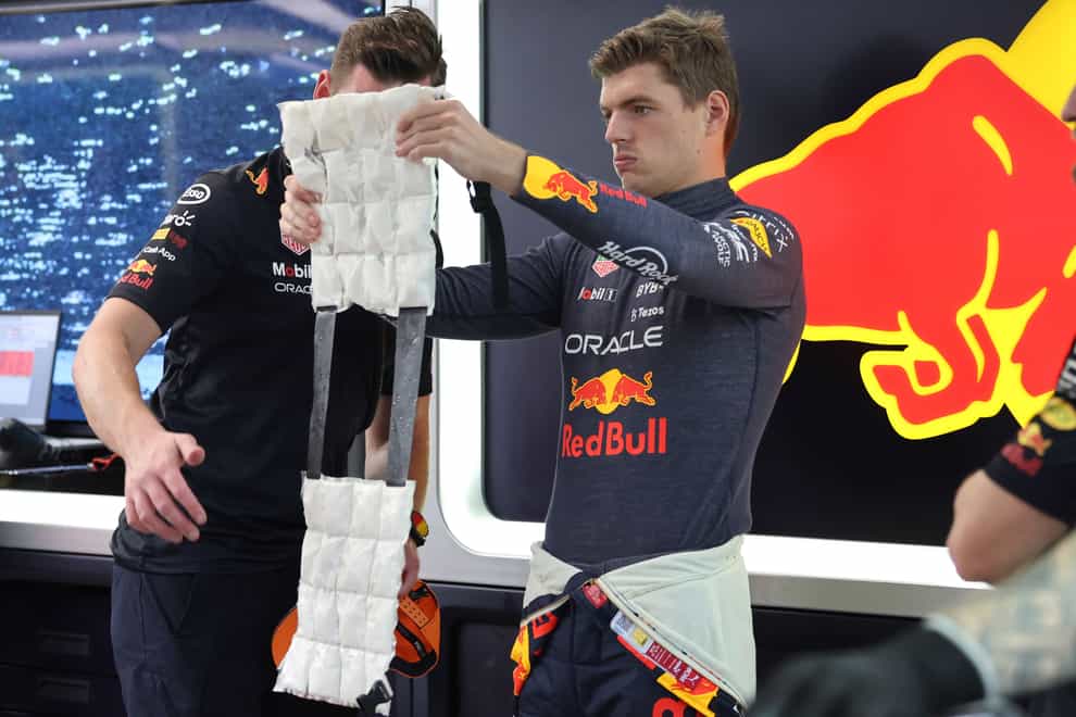 Max Verstappen took aim at his Red Bull team for costing him pole position (Danial Hakim/AP)
