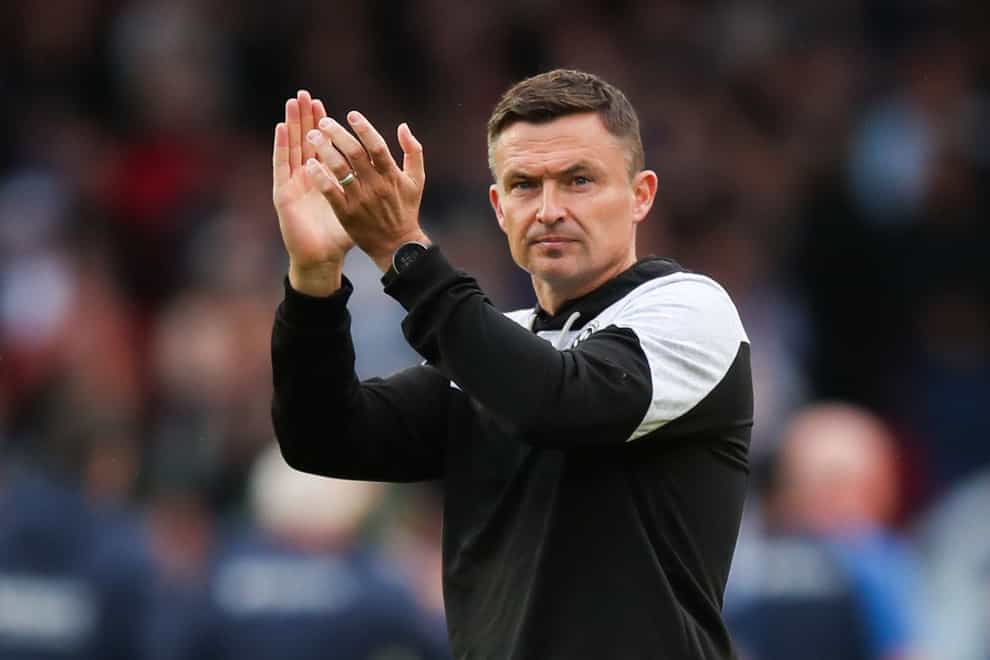 Paul Heckingbottom took the positives out of the draw with Birmingham (PA)