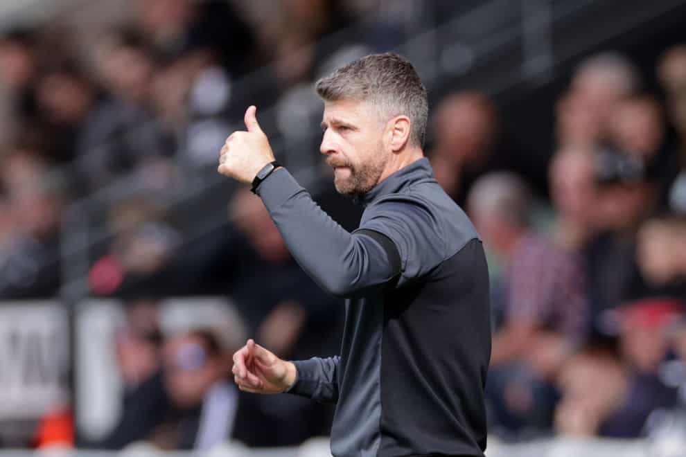 St Mirren manager Stephen Robinson saw his side beat Livingston in a dramatic finale (Steve Welsh/PA)