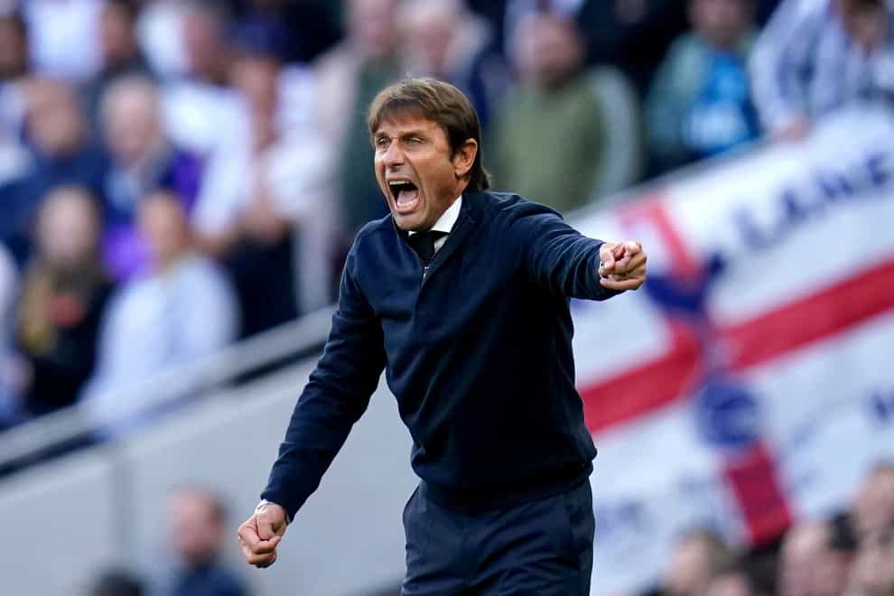 Tottenham manager Antonio Conte has urged his plays to move on quickly from the 3-1 defeat against Arsenal (John Walton/PA Images).