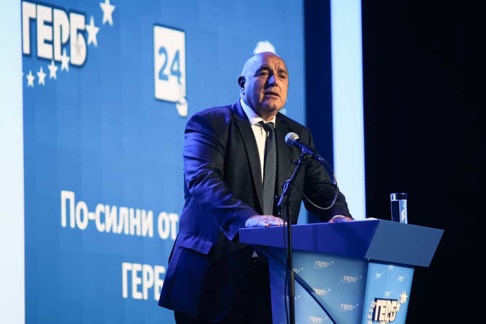 Boyko Borissov (Valentina Petrova/AP)