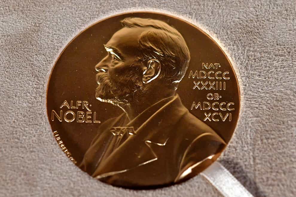 A Nobel medal (AP)