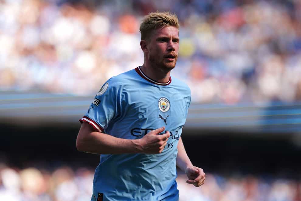 Kevin De Bruyne felt Manchester City’s derby win could have been even more emphatic (Martin Rickett/PA)