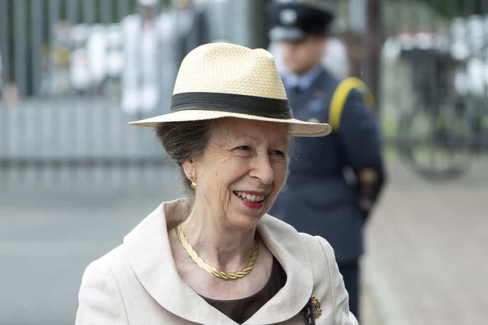 The Princess Royal is patron of a group working to commemorate the achievements of Eric Liddell as the centenary of his victory at the 1924 Paris Olympics approaches (Danny Lawson/PA)