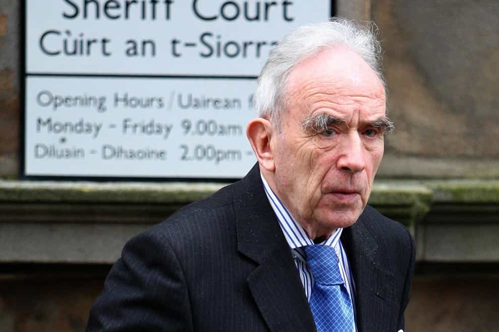 Lawyer Ian Hamilton, who as a student was part of the gang that stole the Stone of Destiny, has died (Andrew Milligan/PA)