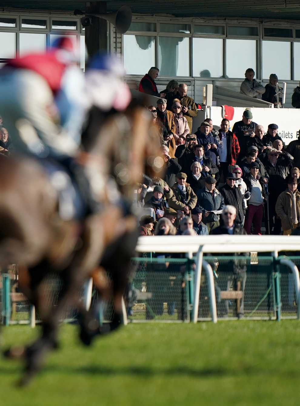 Huntingdon was abandoned after just two races (Tim Goode/PA)