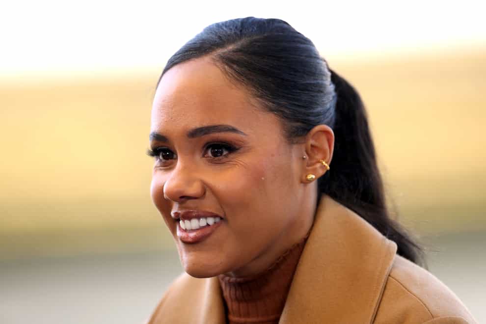 BBC Sport presenter Alex Scott says she was the victim of domestic abuse during her childhood (Bradley Collyer/PA)