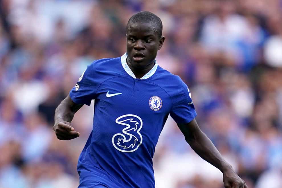 Graham Potter has insisted he will not get embroiled in the contract situation of N’Golo Kante, pictured (John Walton/PA)