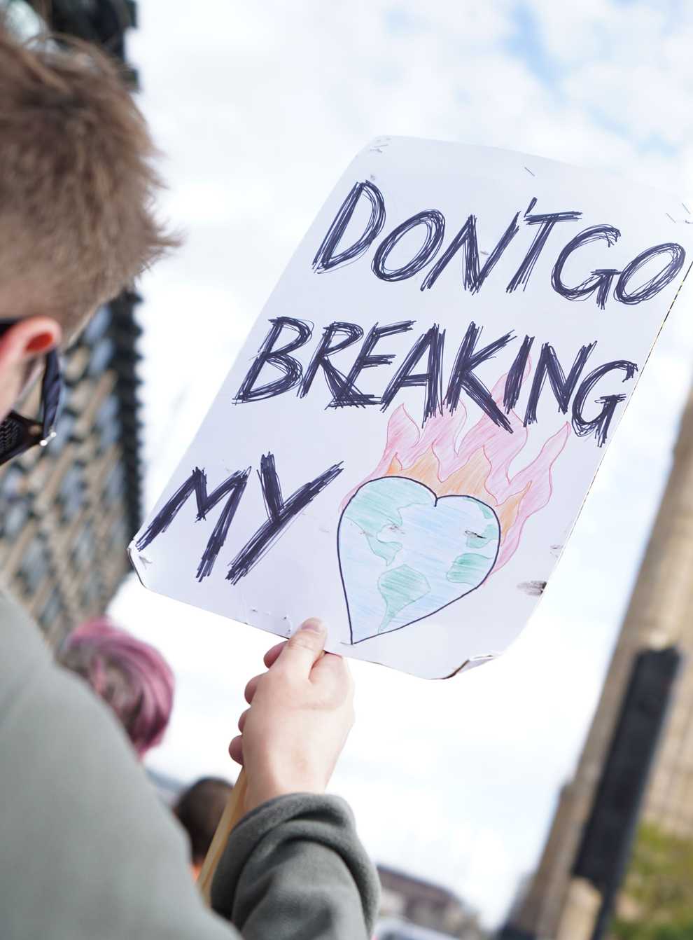 The protests have been going on since the weekend (James Manning/PA)
