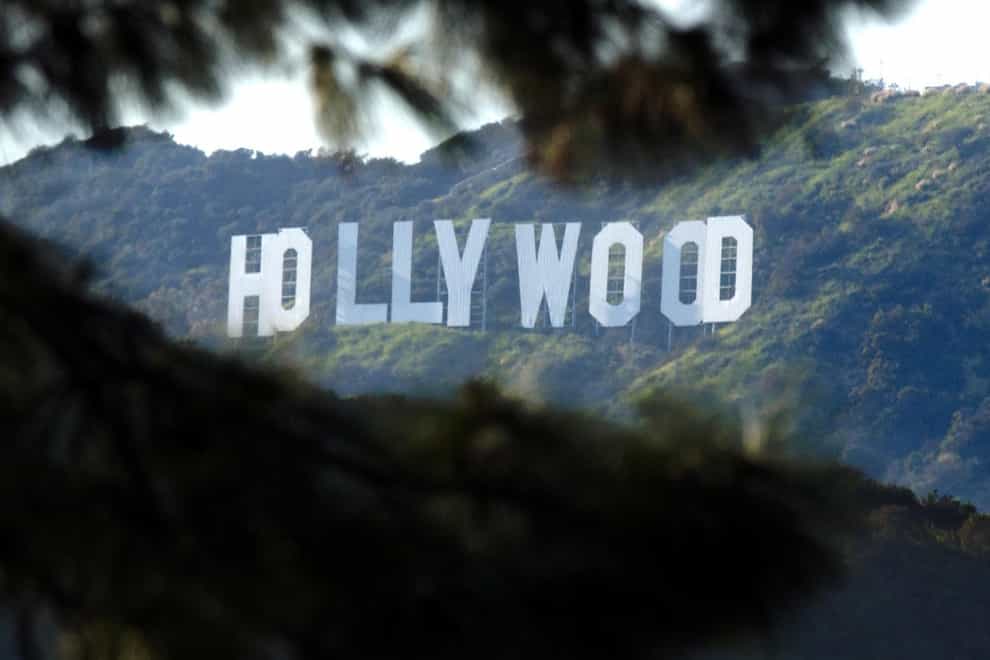 The Hollywood sign was originally built in 1923 (Myung Jung Kim/AP)