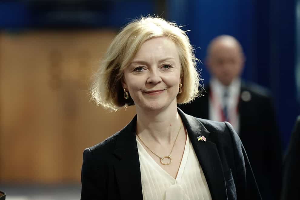 Liz Truss is set to face the toughest task of her short premiership as she makes her first Tory conference speech as leader (Aaron Chown/PA)