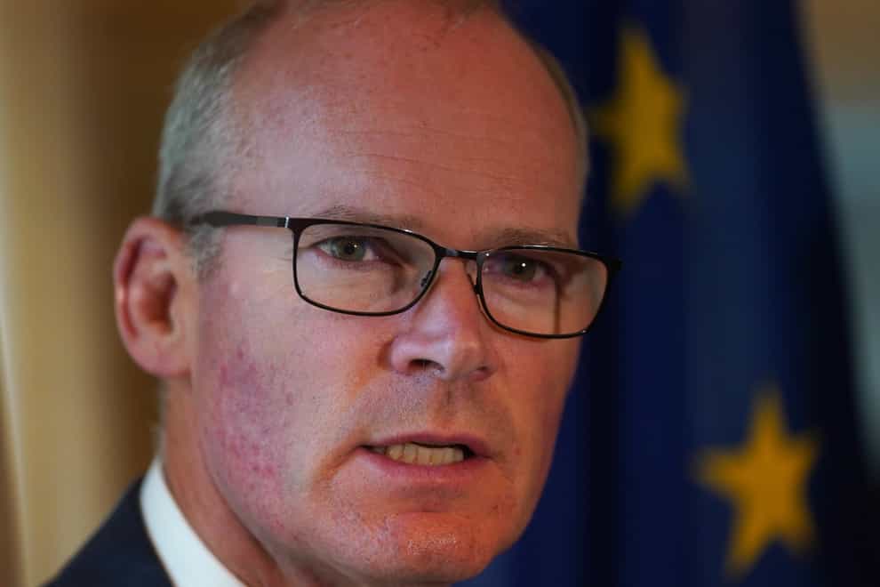 Irish Foreign Affairs Minister Simon Coveney welcomed the return to talks (Brian Lawless/PA)