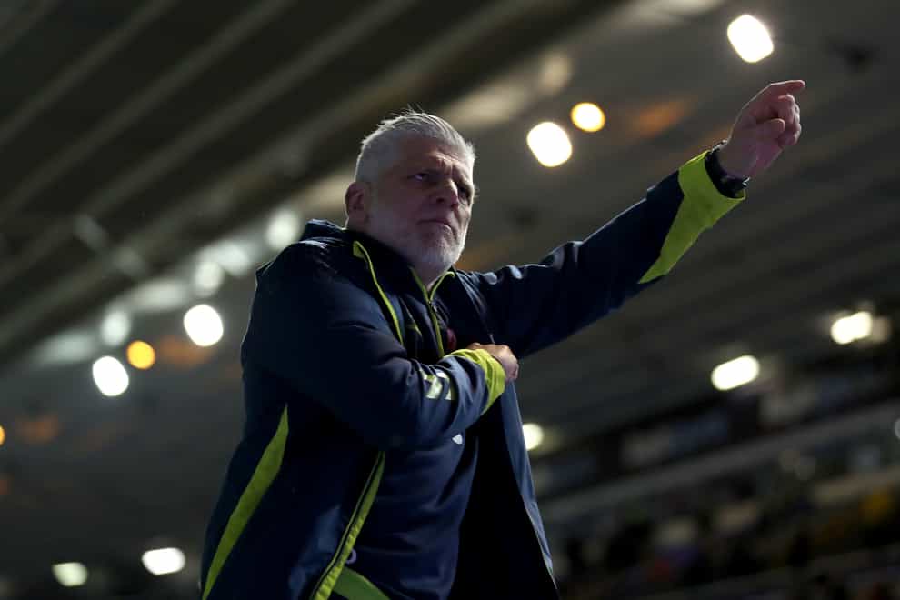 Middlesbrough first team coach Leo Percovich during the Sky Bet Championship match at St. Andrew’s, Birmingham. Picture date: Tuesday March 15, 2022.