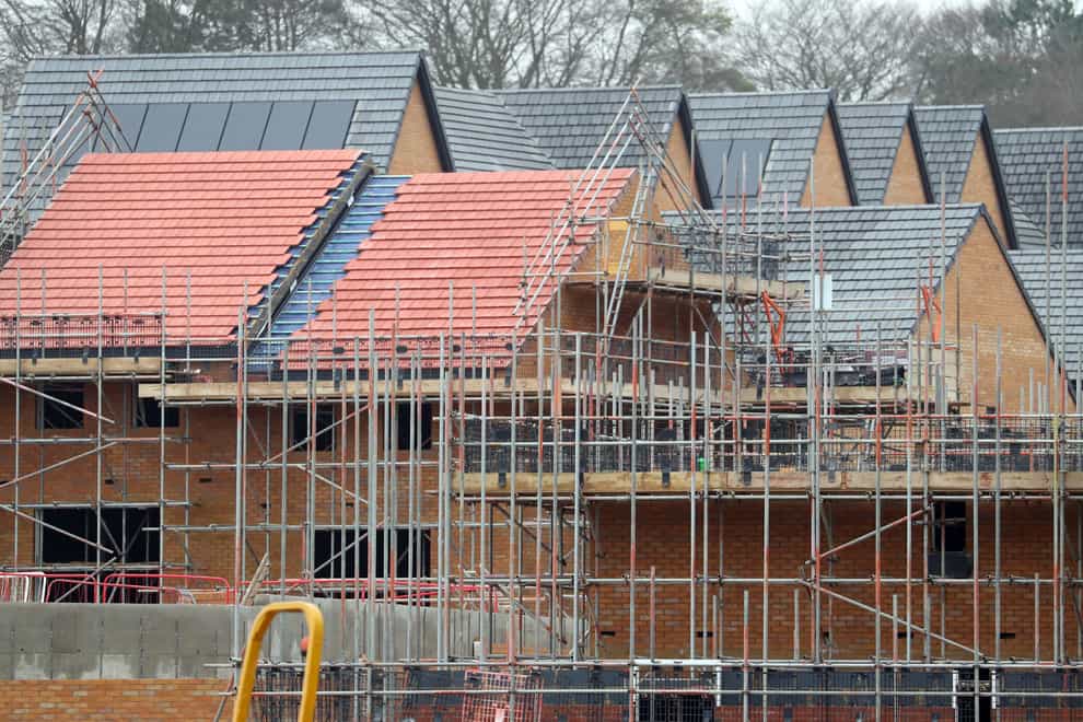 Britain’s construction sector saw a return to growth in September but new figures also revealed gathering gloom amid rising interest rates, soaring costs and the threat of recession (PA)