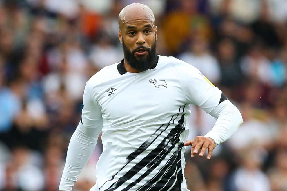 David McGoldrick is set to miss Derby’s game against Port Vale due to injury (Barrington Coombs/PA)