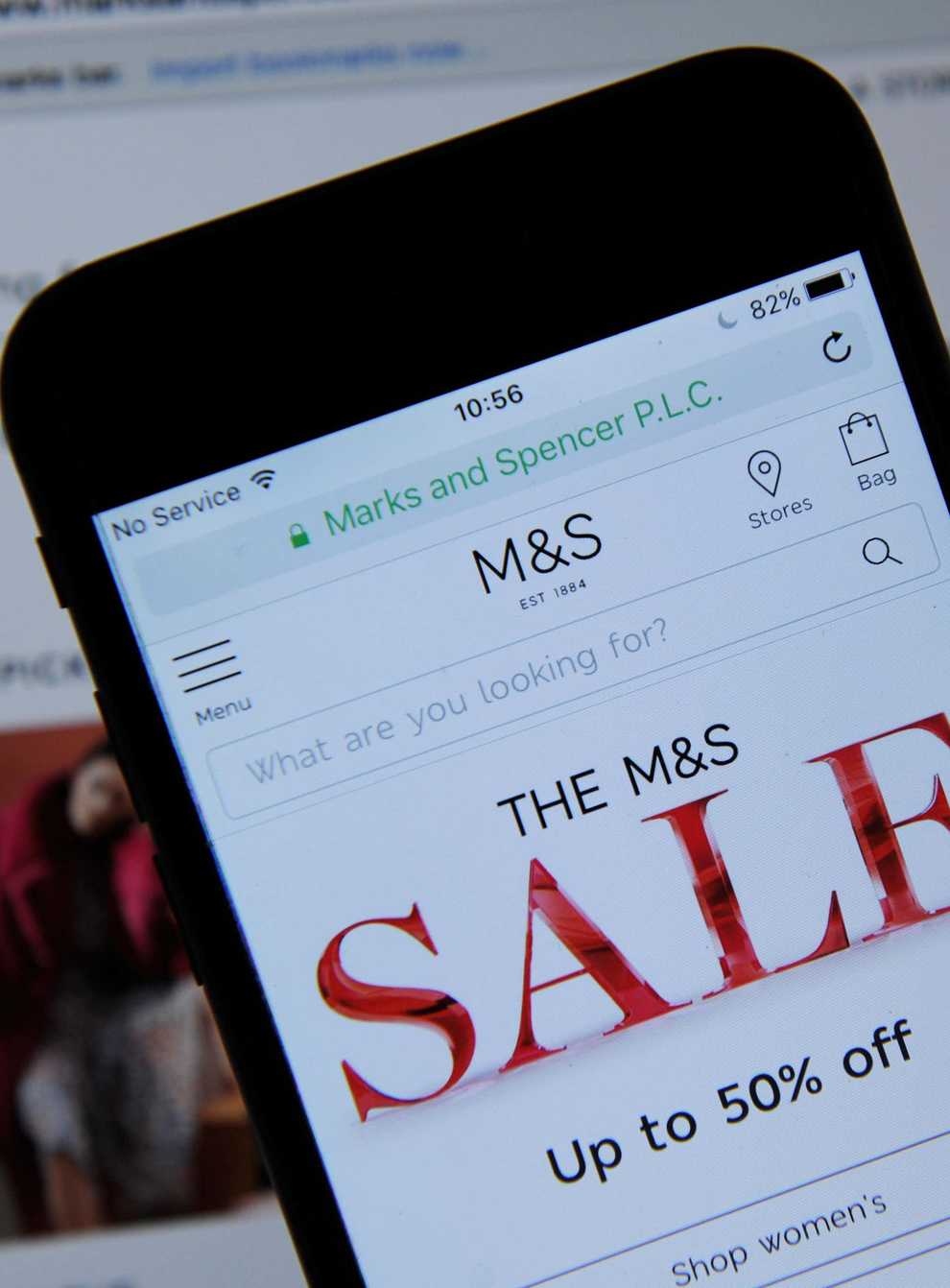 Customers using Marks and Spencer’s Sparks loyalty scheme will be able to apply for a new digital credit account, enabling them to borrow up to £500 for purchases (Louisa Svensson/Alamy/PA)