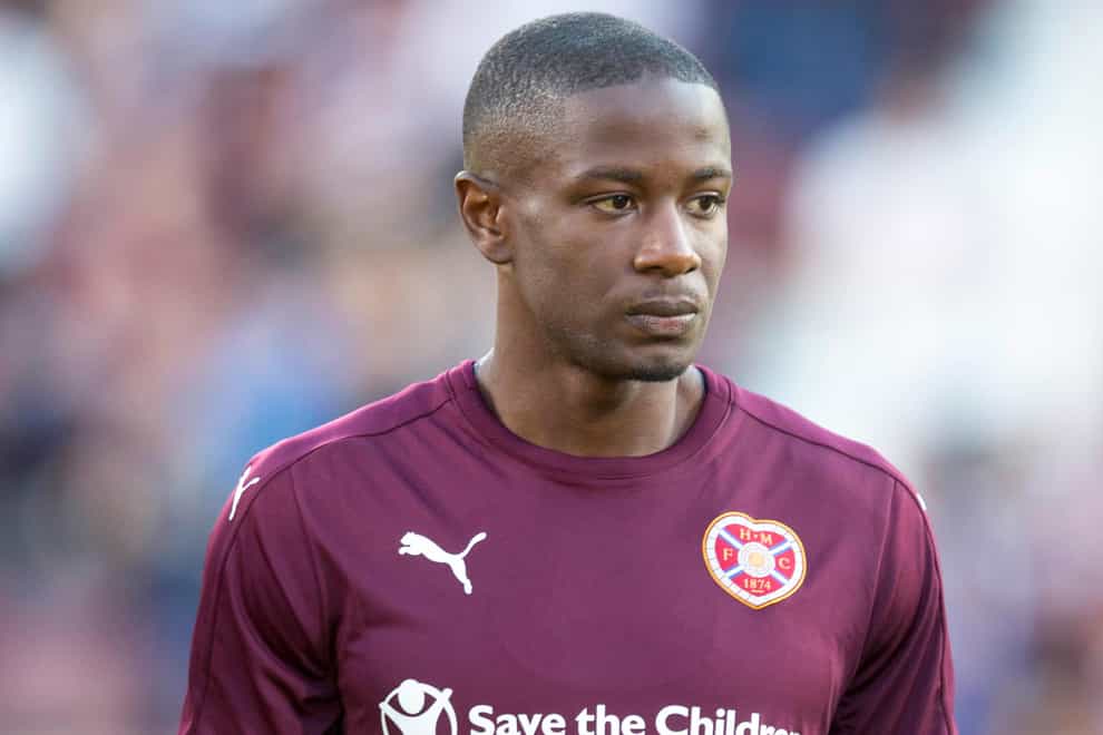 Arnaud Djoum worked with Liam Fox at Hearts and is now training at Dundee United (Jeff Holmes/PA)