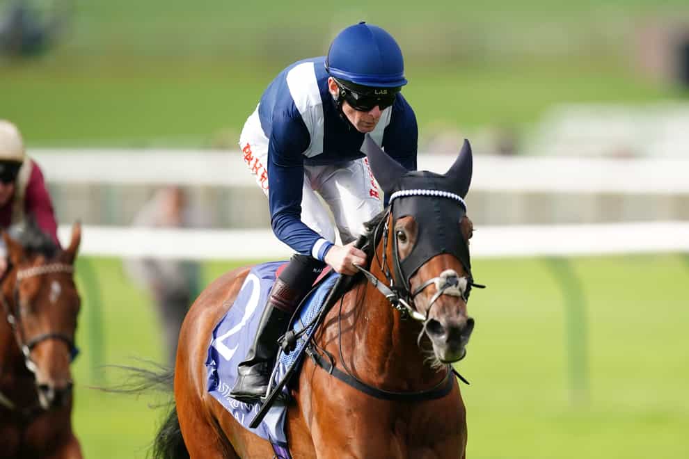 Commissioning winning the Rockfel Stakes at Newmarket (Mike Egerton/PA)