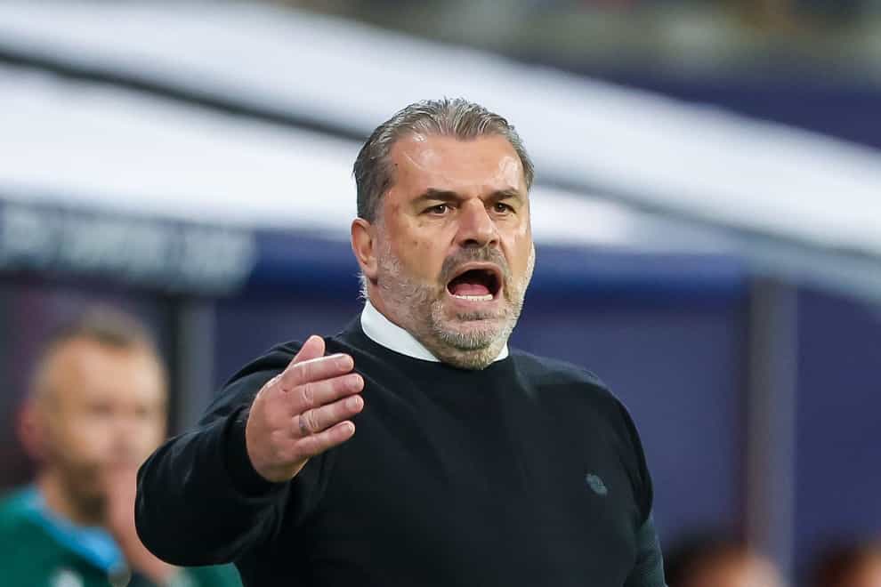 Celtic manager Ange Postecoglou is looking for an improved mentality (Jan Woitas/DPA via PA Wire)