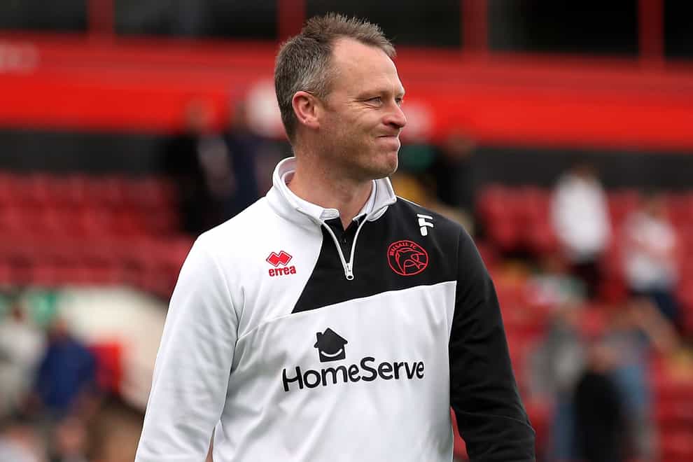 Walsall manager Michael Flynn made four changes for the win over Northampton (Isaac Parkin/PA)