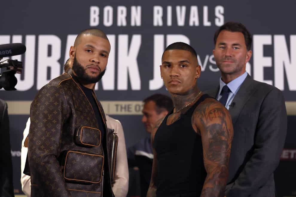 Chris Eubank Jr and Conor Benn had been due to fight on Saturday (Steven Paston/PA)