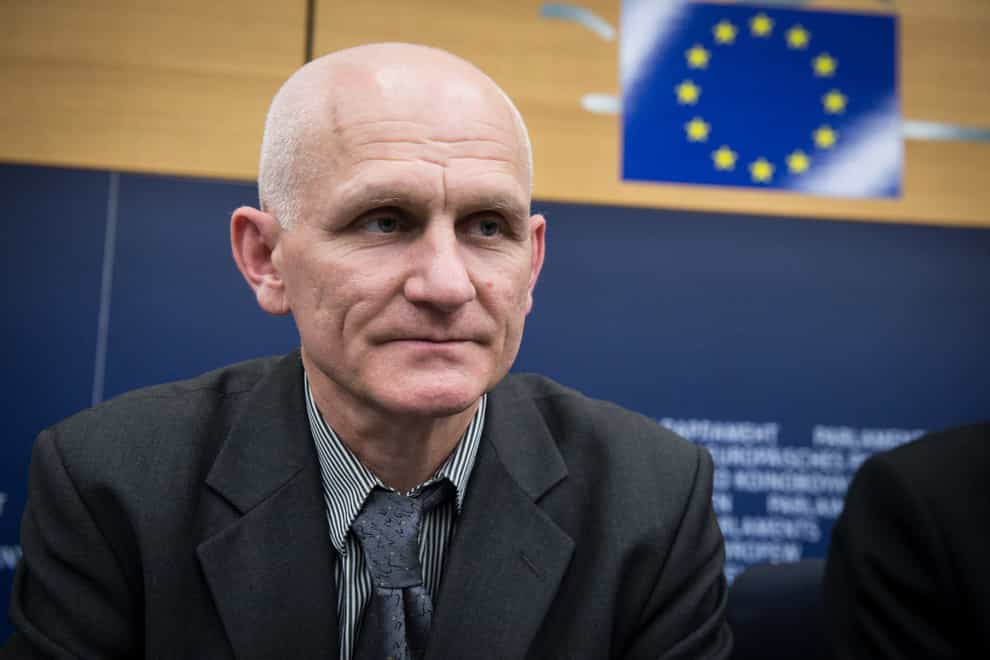 Belarus human rights activist Ales Bialiatski has been awarded the Nobel Peace Prize (dpa picture alliance/Alamy/PA)