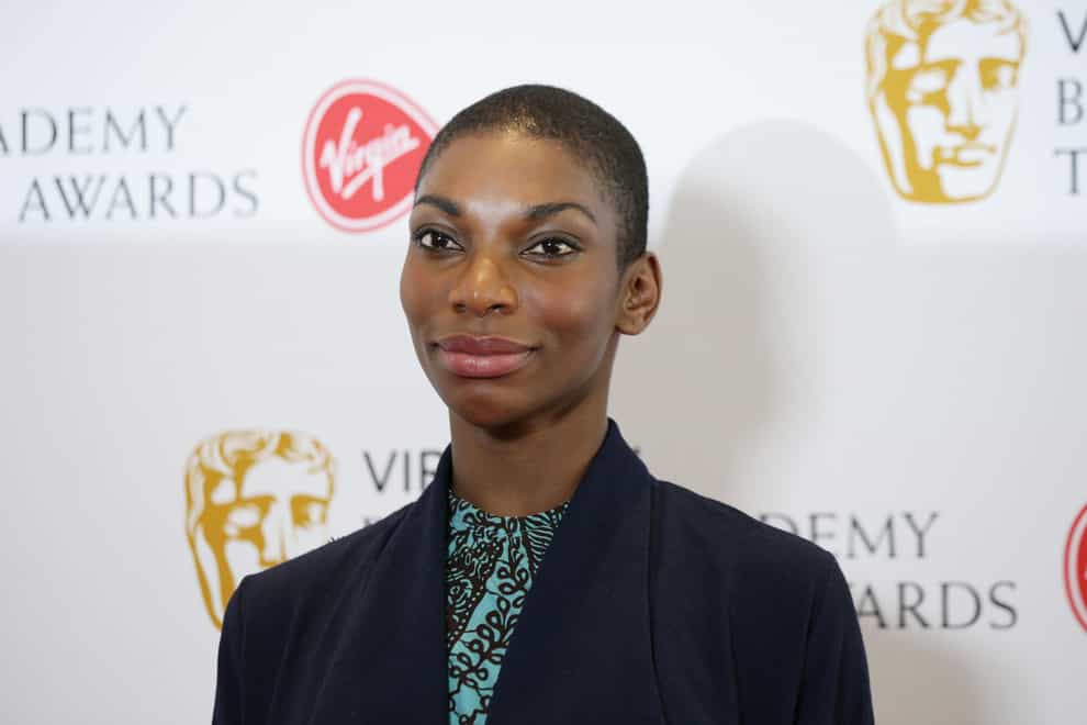 Michaela Coel is on the cover of this month’s Vogue (Yui Mok/PA)