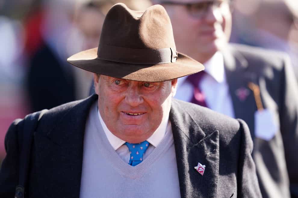 Nicky Henderson admits he’d like to train a string of juveniles on the Flat (Mike Egerton/PA)
