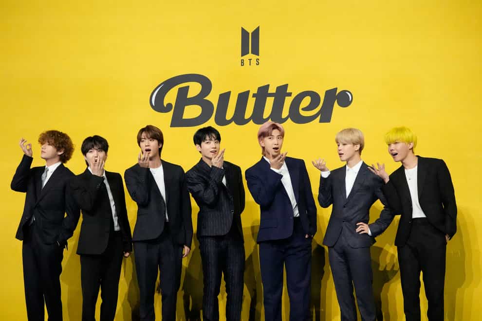 Members of South Korean K-pop band BTS may have to serve in the military (Lee Jin-man/AP)