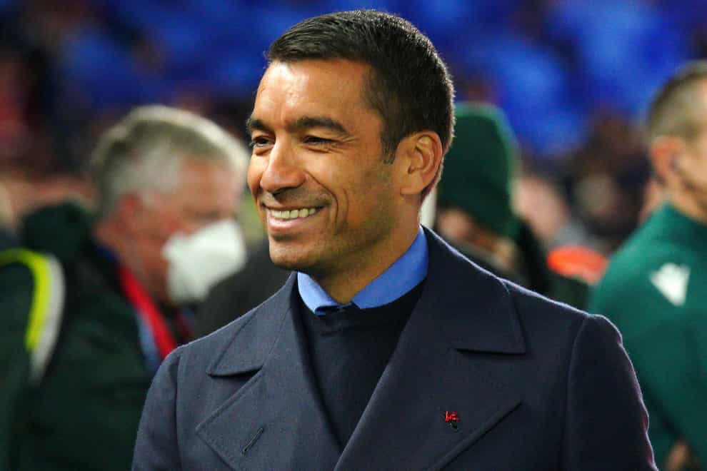Giovanni van Bronckhorst feels Rangers’ Champions League experience is helping the team to improve (Peter Byrne/PA)