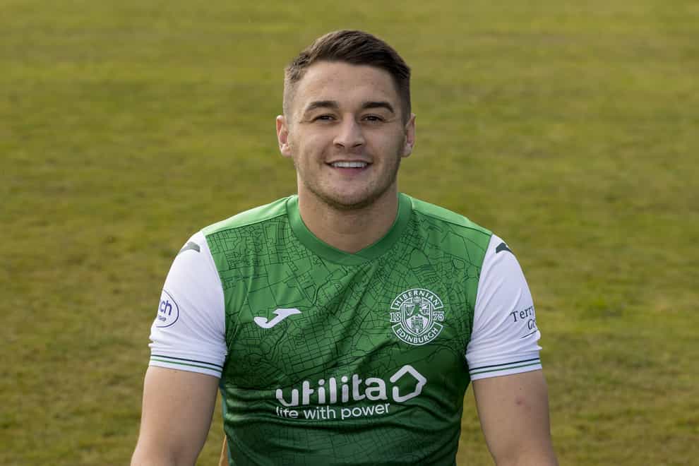 Kyle Magennis is back for Hibs after a year out (Jeff Holmes/PA)