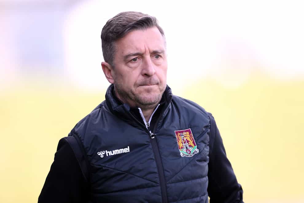 Northampton manager Jon Brady is waiting on the fitness of several players (Bradley Collyer/PA)