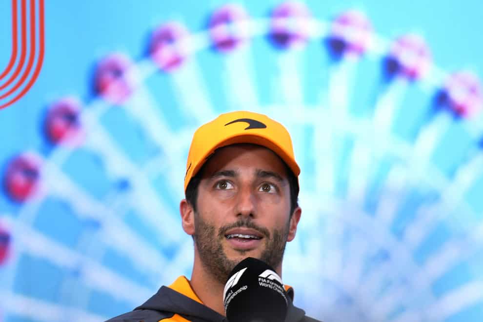 Daniel Ricciardo will leave McLaren at the end of the current season. (Eugene Hoshiko/AP)