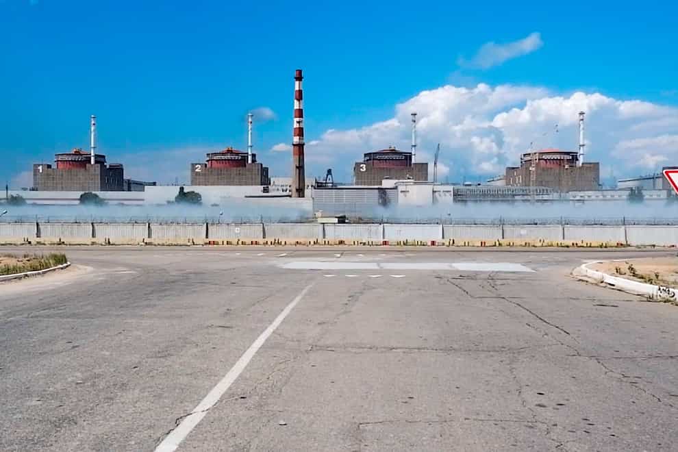 Zaporizhzhia Nuclear Power Station in territory under Russian military control, southeastern Ukraine. Ukraine’s nuclear power provider says Russian forces blindfolded and detained the head of Europe’s largest nuclear power plant hours after Moscow illegally annexed a swath of Ukrainian territory. In a possible attempt to secure Moscow’s hold on the newly annexed territory, Russian forces seized the director-general of the Zaporizhzhia Nuclear Power Plant, Ihor Murashov, around 4 p.m. Friday. (Russian Defense Ministry Press Service via AP, File)