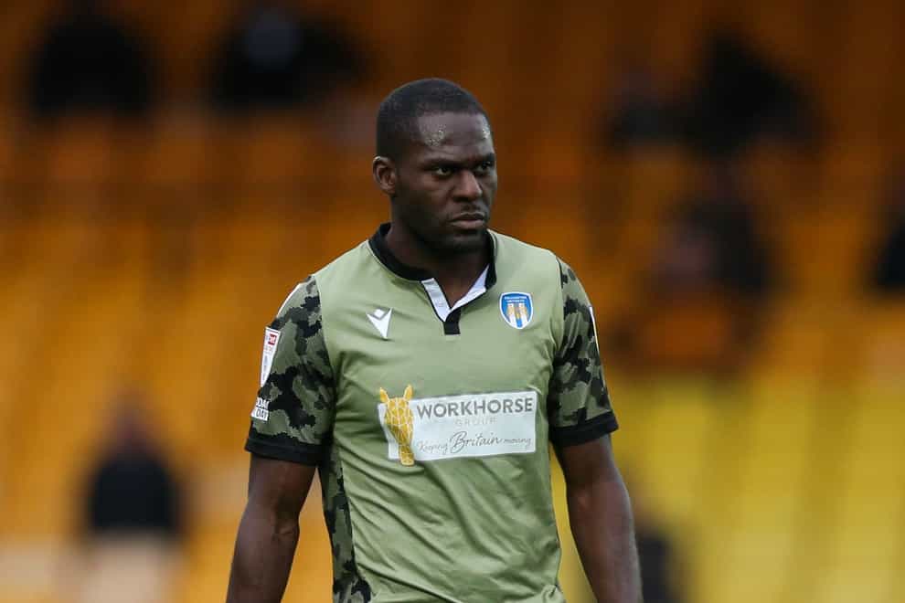 Frank Nouble scored the winner for Colchester (Isaac Parkin/PA).