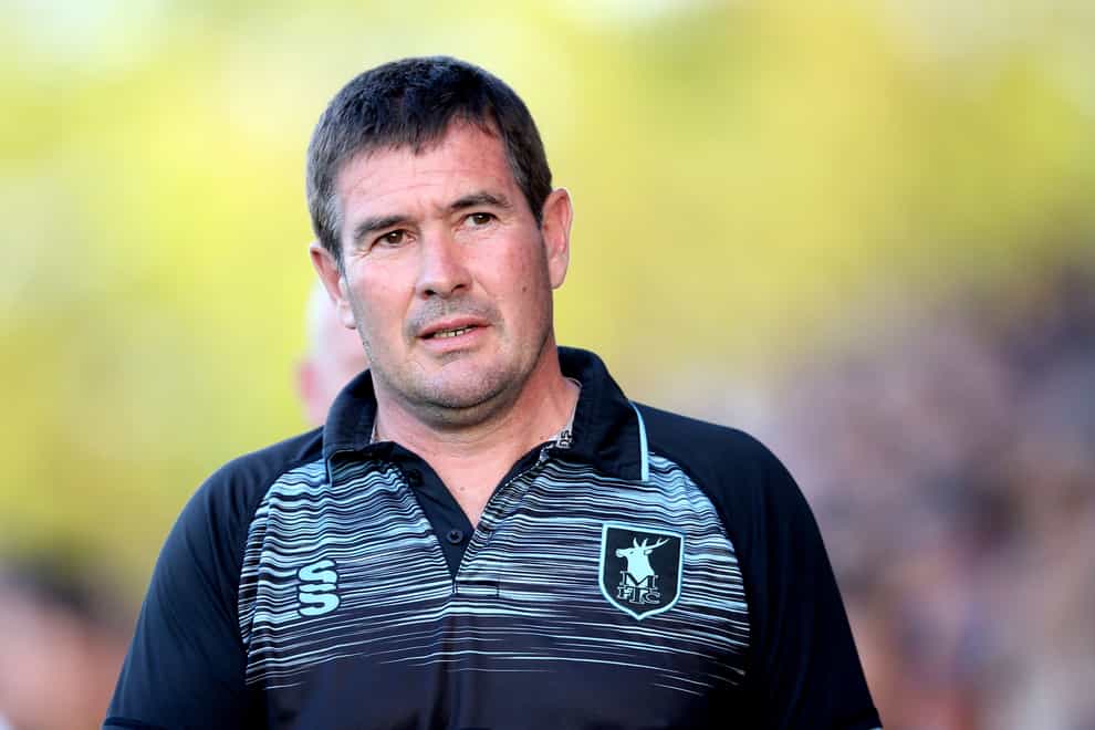 Nigel Clough was pleased to take the points (Nigel French/PA)