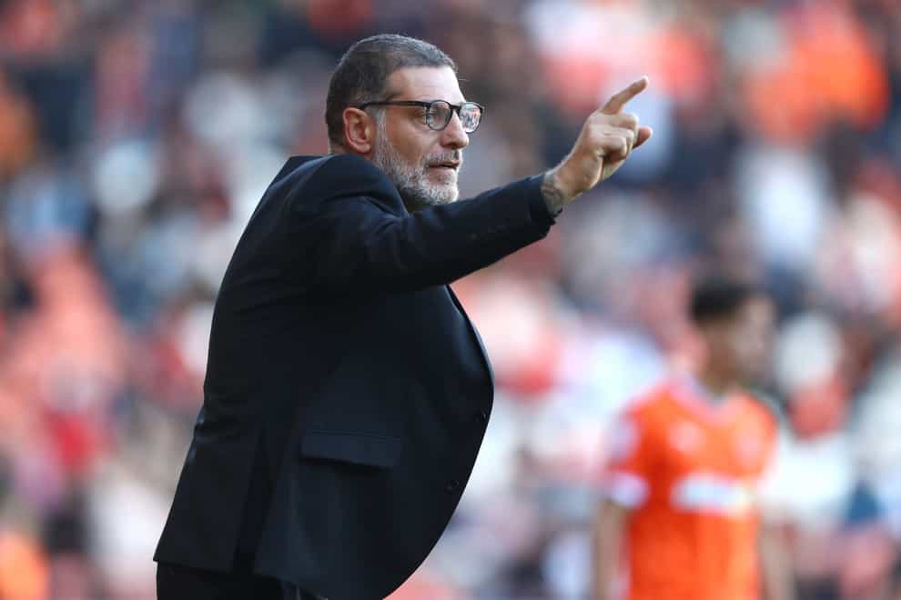Watford manager Slaven Bilic was unimpressed with his side’s attitude against Blackpool (Tim Markland/PA)
