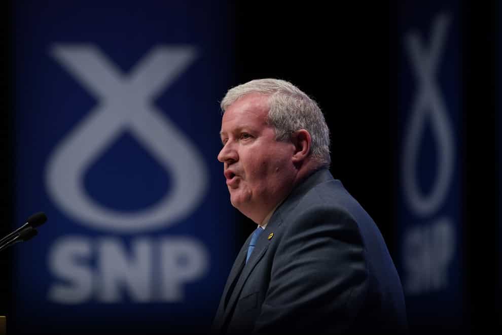 The Westminster leader spoke to the party conference in Aberdeen (Andrew Milligan/PA)
