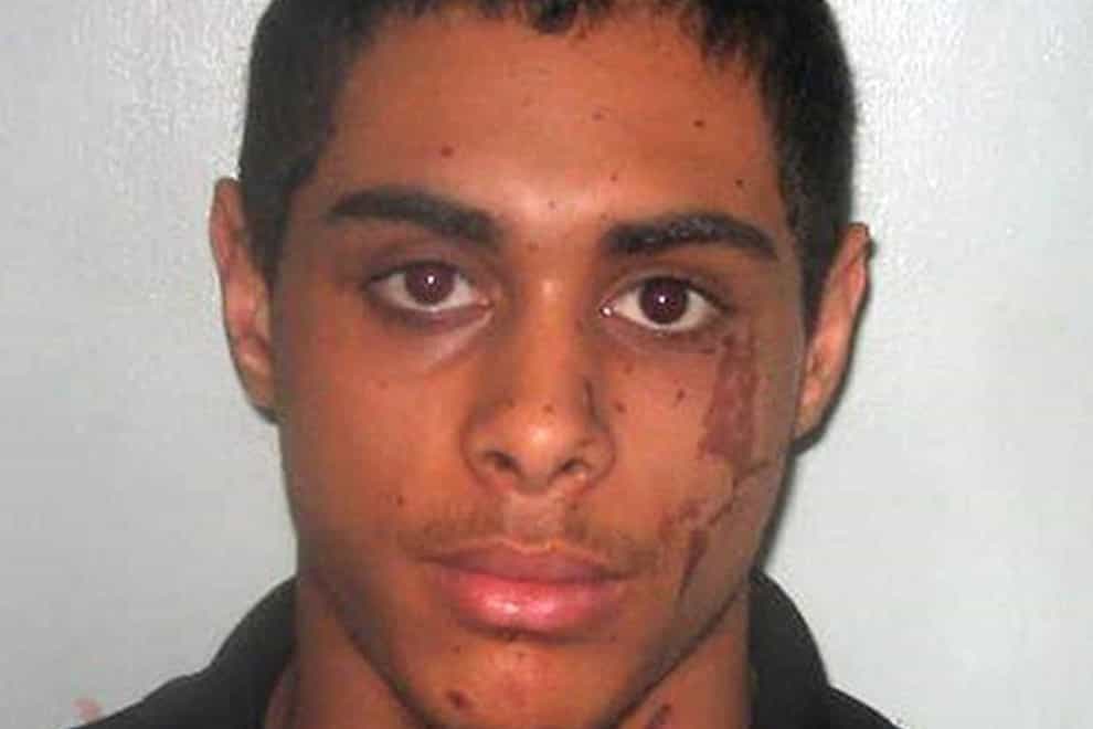 Undated Metropolitan Police handout file picture of Stefan Sylvestre, Katie Piper’s acid attacker, who is to be released from prison.