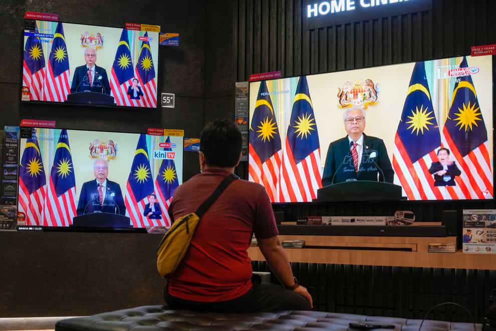 Malaysian Prime Minister Ismail Sabri Yaakob has announced that Parliament will be dissolved, paving the way for general elections (Vincent Thian/AP)