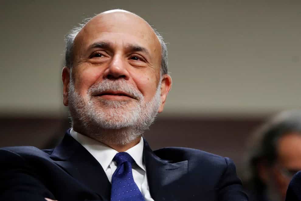 Former US Federal Reserve chief Ben Bernanke is among three men awarded this year;s Nobel Prize for economics (Jacquelyn Martin/AP)
