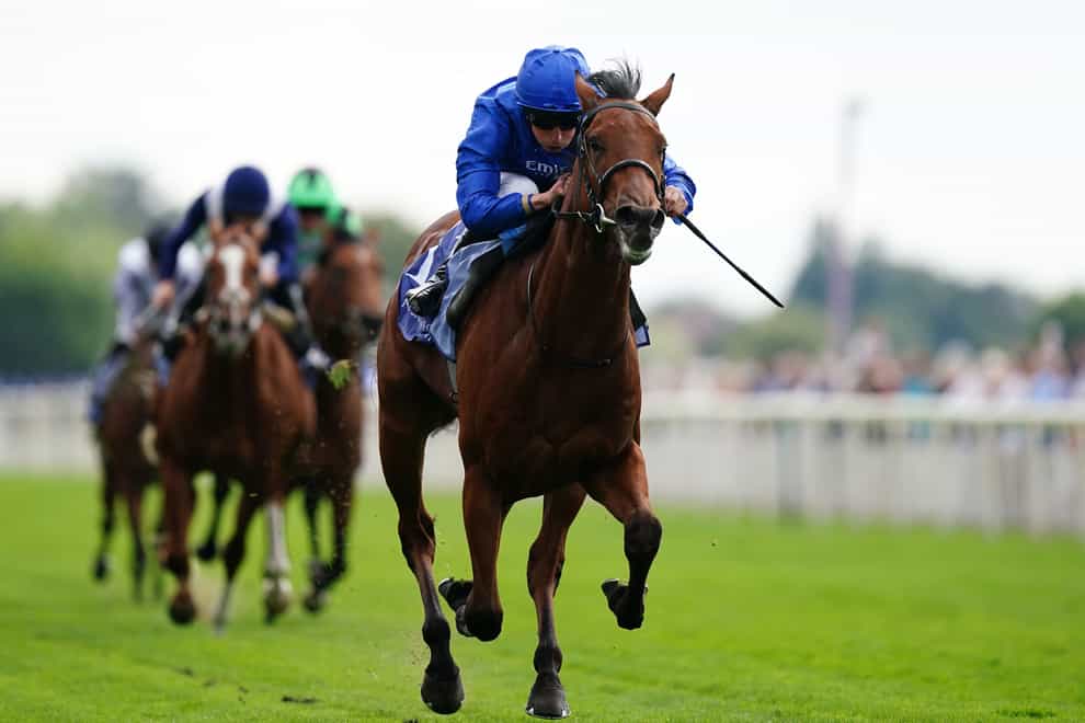 Noble Style, here ridden by William Buick (right) on their way to winning the Gimcrack Stakes at York, could be a classic contender as a three-year-old (Mike Egerton/PA)