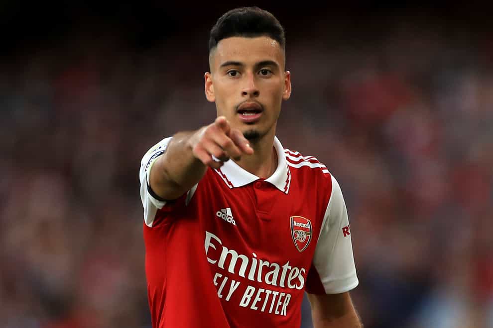 Gabriel Martinelli wants Arsenal to remain grounded (Bradley Collyer/PA)