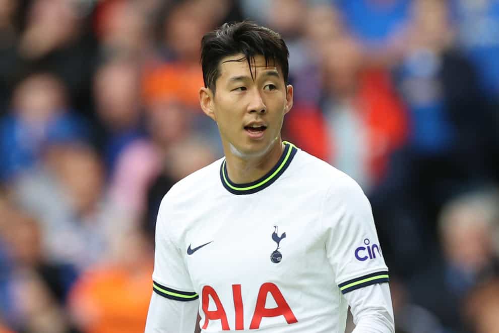 Son Heung-min urged Tottenham to deliver in this week’s crucial Champions League clash (Steve Welsh/PA)